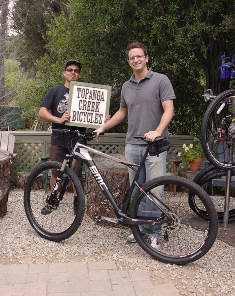 This BMC Teamelite hardtail is perfect for Chris