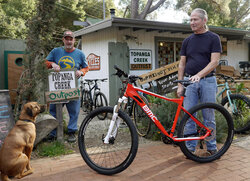 Doug and his new BMC Sportelite.