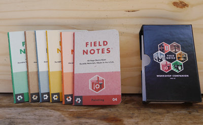 Field Notes 6-book box set that includes heavy-duty pocket memo books for your home improvement plans