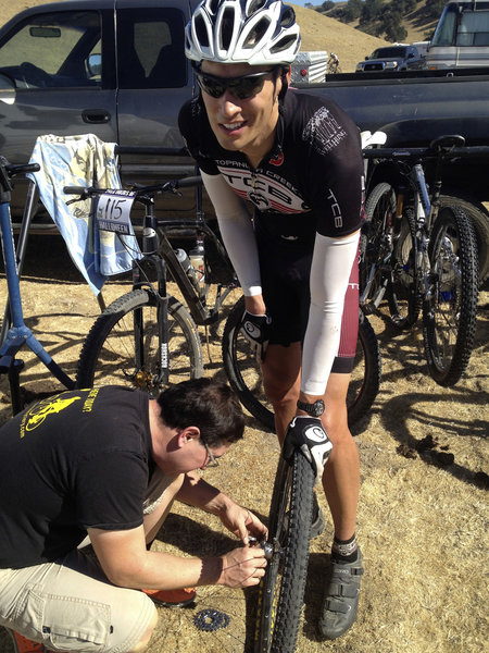 Halloween MTB Race in Los Olivos, CA, October 26, 2013