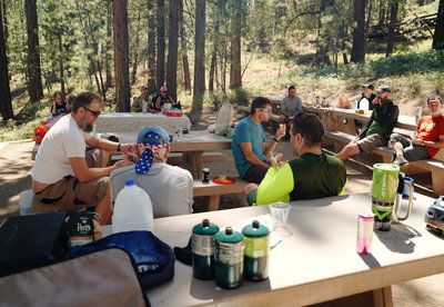 Intergalactic Surly Day Campout in Mount Pinos, CA