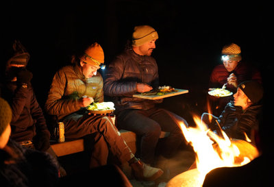 Intergalactic Surly Day Campout in Mount Pinos, CA