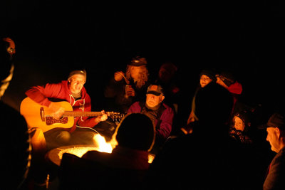 Intergalactic Surly Day Campout in Mount Pinos, CA