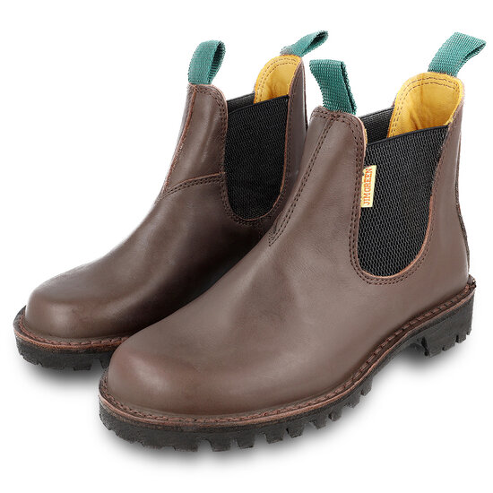 Jim Green Stockman boots in brown