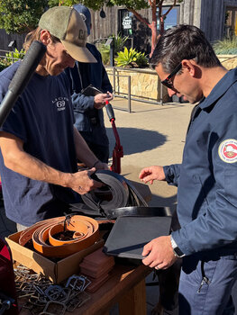 We gave out free belts at the LACoFD First Responders and Volunteers Recognition Day hosted by The Malibu Project
