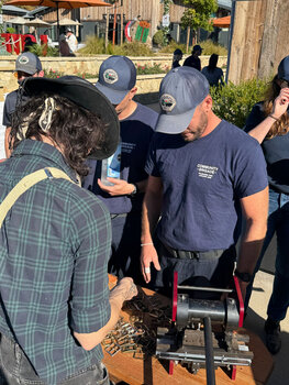 We gave out free belts at the LACoFD First Responders and Volunteers Recognition Day hosted by The Malibu Project