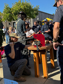 We gave out free belts at the LACoFD First Responders and Volunteers Recognition Day hosted by The Malibu Project