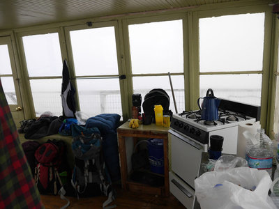 Oak Flat Fire Lookout Tower Overnight