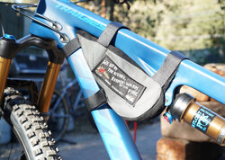 We custom made a triangle bag for Bruce's Pivot Trail 429