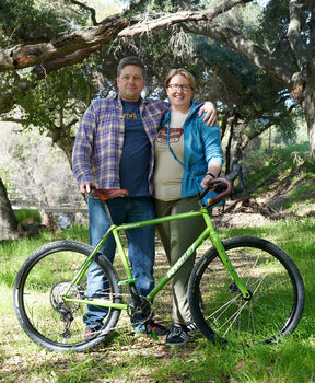 This Ritchey Outback custom build came out super sick