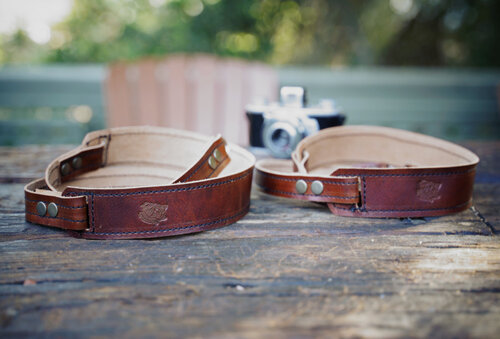 Rogue Journeymen camera strap in dark brown