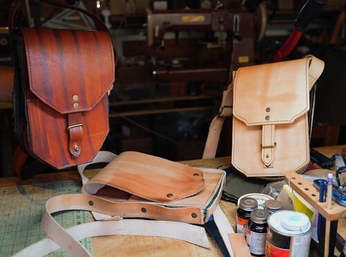 Rogue Journeymen small messenger bag in various colors