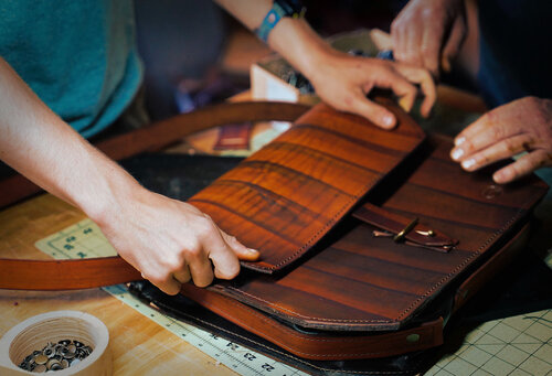 Making of the Rogue Journeymen messenger bag