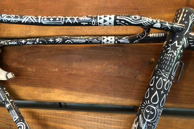 This is a piece of functional art made by Larkin Cycles