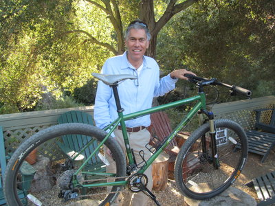 John's green Salsa El Mariachi will see lots of mileage soon