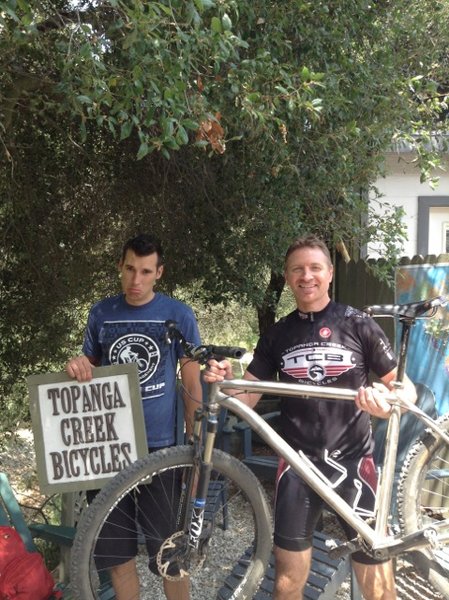 Scott's got the single speed bug and loves his Salsa Titanium El Mariachi
