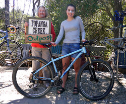 Patricia is going to college and needed a bike so she can fun in between classes. The Salsa El Mariachi was perfect for her.