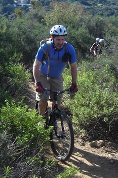 Surly 1x1 in Topanga State Park trails