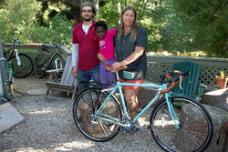 Cynthia welcomes a new addition to her family - a Surly Cross Check