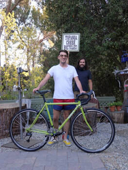 Kyle will be commuting on his new Surly Cross Check