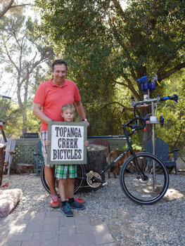 Stefan and his son gets a Surly Disc Trucker