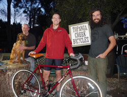 Wesley is about to cycle across America on his new Surly Disc Trucker