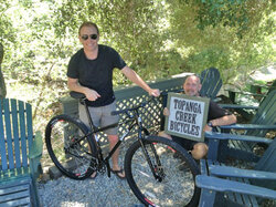 Jesse's Surly Karate Monkey single speed in black