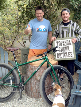 John has fun plans with his new Surly Krampus. He also got the Black Friday Special which allowed us to donate $300 to Wounded Warrior