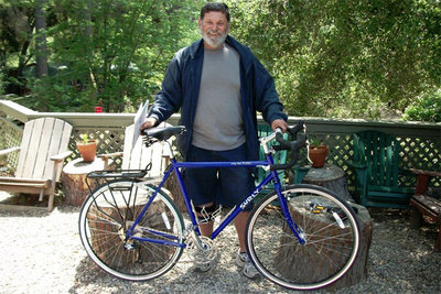 Frank's new blue Surly LHT