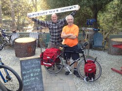 Harry's bike of choice for his journey across Europe - Surly Long Haul Trucker with Arkel panniers