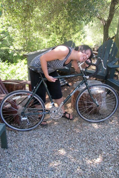 Katherine loves her Surly LHT