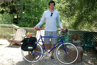 Tim's new Surly Long Haul Trucker with Arkel Panniers