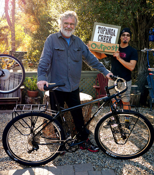 Jim wanted a bike that can go on fireroads and trips. The Surly Ogre is an everything bike that's perfect for Jim.