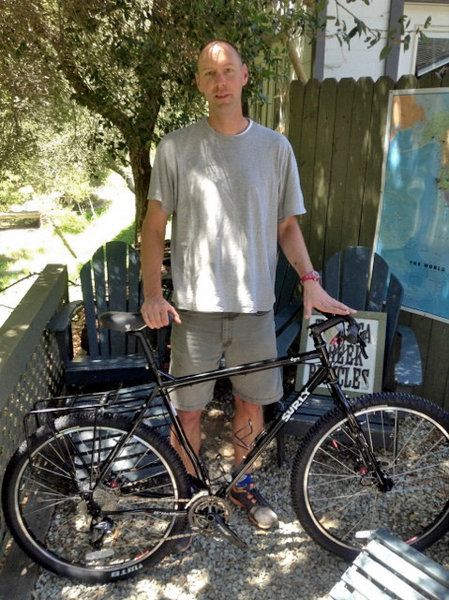 Mike's awesome Surly Ogre will provide him with years of great memories