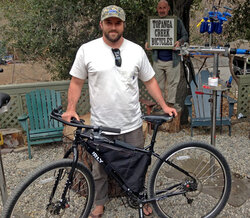 Surly Ogre with Jones bar is the perfect bike for Nick