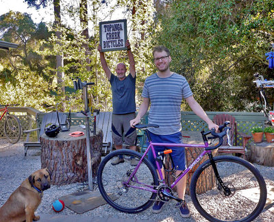The Surly Straggler makes a great commuter/touring bike for Devin