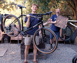 A very nicely upgraded Surly Bridge Club with Jone's H-Bar and Teravail tires