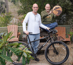 This Surly Bridge Club with a front rack is ready to ride