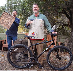 Jeff is taking home with him this awesome Surly Bridge Club