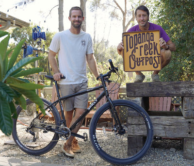 A very special Bridge Club for Wes. The head of Surly, Paul Zeigle, was at the shop to hand over the bike.