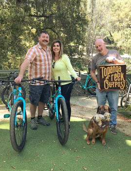 A pair of matching Surly Bridge Club for Brent and Amy