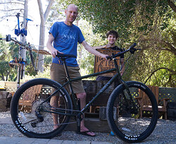 Aaron is stoked for his new Surly Bridge Club