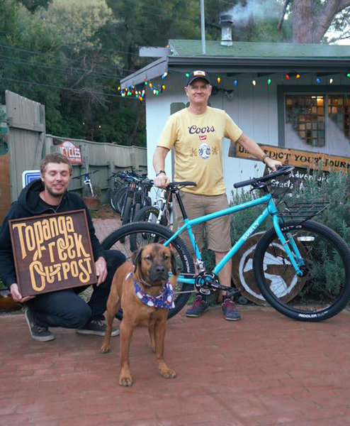 Kirk picks up his new Surly Bridge Club