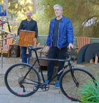 Surly Cross Check with Brooks Flyer saddle will provide a very comfy ride for years to come.