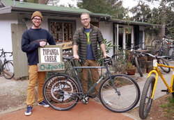 Jake and his Surly Flat Bar Cross Check 