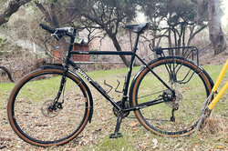 This is one bad-ass custom Disc Trucker that's designed to long distance touring.