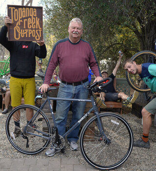 Roy's new Surly Disc Trucker