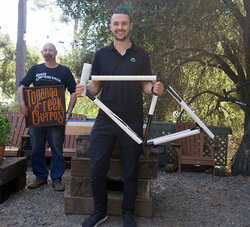 A disc Trucker frame for one excited guy
