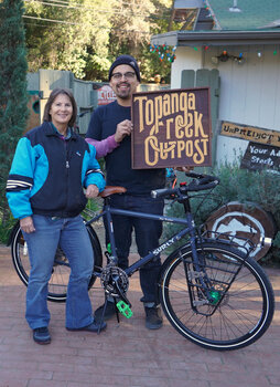 This is the ultimate Disc Trucker for Nancy! It's got all the whistles and bells you can think of.