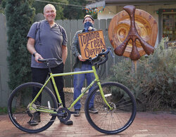 Wayne's Pea Lime Soup Disc Trucker looks amazing